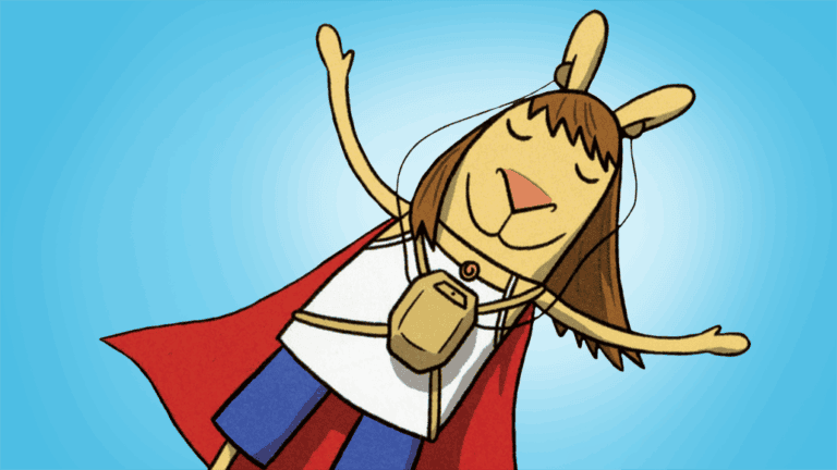 Promotional Image for El Deafo, featuring the titular character.