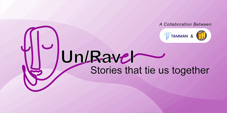 Logo for the Un/Ravel event series, a collaboration between Tamman Inc. and Indy Hall